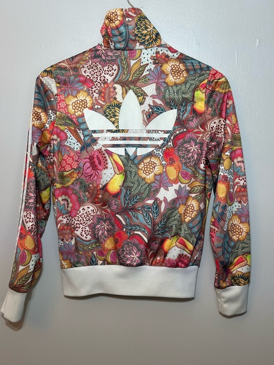 Adidas Originals X Farm Rio Fugiprabali Firebird Floral Track Jacket Size S - Picture 3 of 11